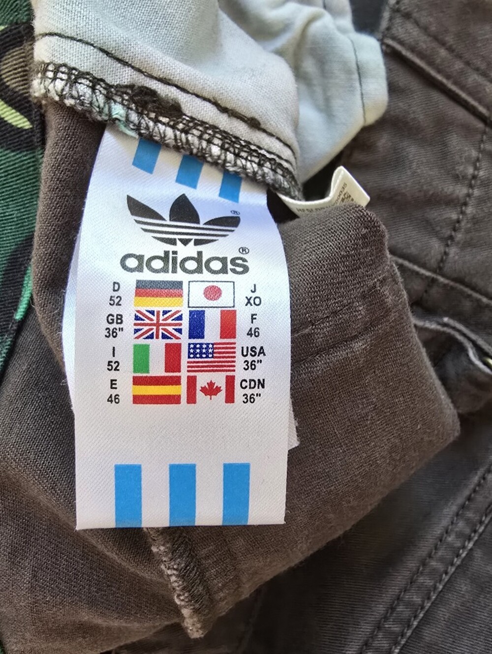 adidas Men's Olive Green Utility Pants Size 52 - Picture 9 of 10